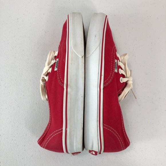 Vans red sneakers men size 5 (#36) - Picture 4 of 8